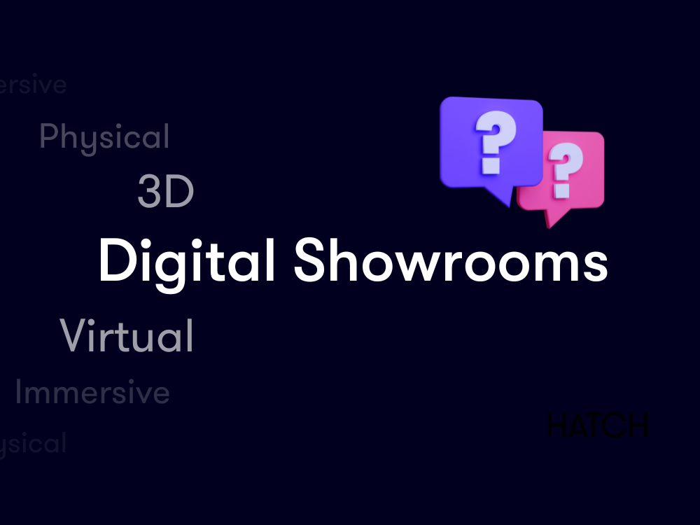 What is a digital showroom in fashion?